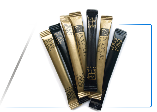 cukier w saszetkach z logo